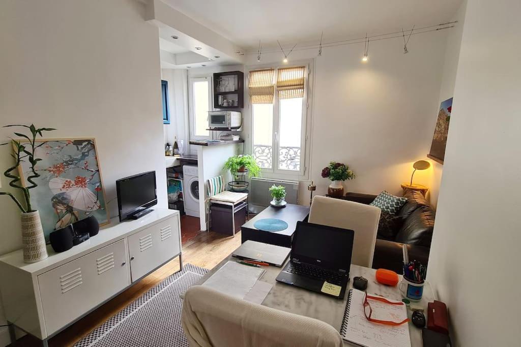 פריז Logement Entier Proche De Butte Aux Cailles מראה חיצוני תמונה